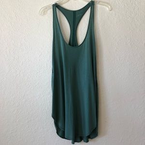 We the free free people green open side tank